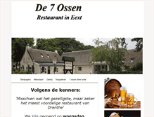 Tablet Screenshot of 7ossen.nl